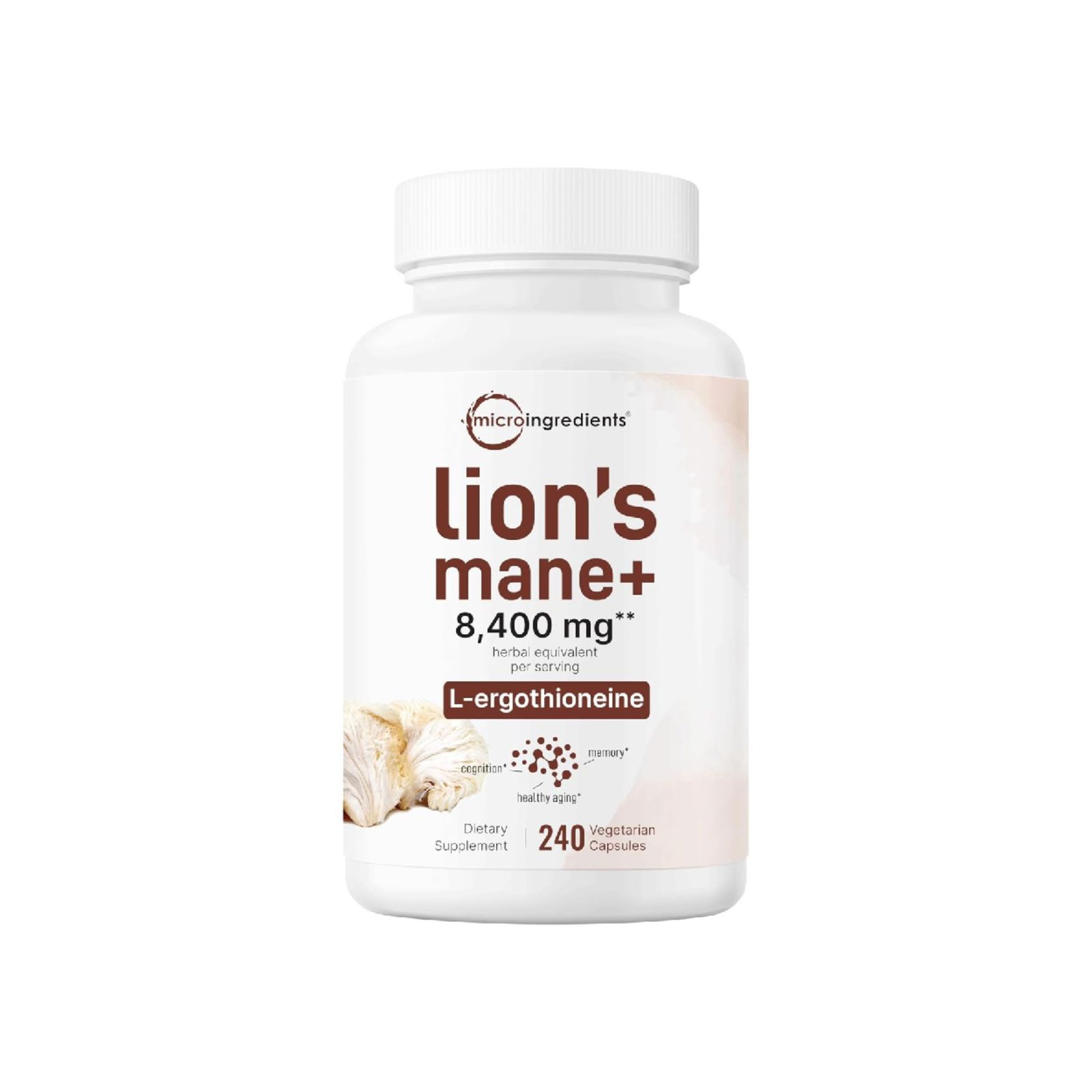 Melena De Leon Con Lergotioneina